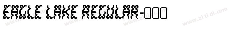 Eagle Lake Regular字体转换 Eagle Lake Regular字体转换